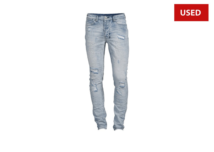 (USED) Ksubi van winkle trashed dreams Denim