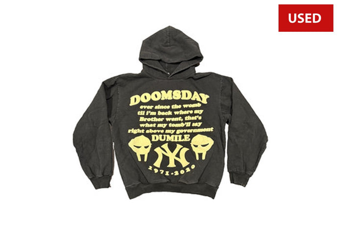 (USED) MF DOOM DoomsDay Hoodie Black