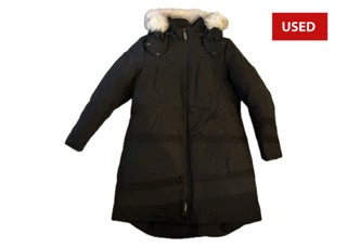 (USED) Moose Knuckle Women Parka Black