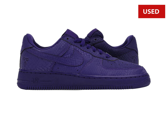 (USED) Nike Air Force 1 Low Kobe Bryant Court Purple - Sz 7