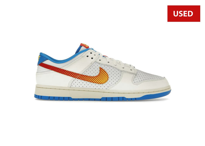 (USED) Nike Dunk Low Retro SE Pop Art Sail Photo Blue - Sz 13