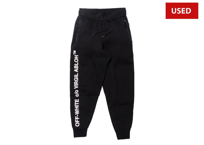 (USED) Off-White Virgil Sweatpants Black