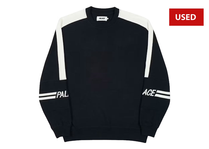 (USED) Palace 320 Crew Black/White