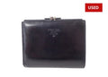 (USED) Prada Burgundy Coin Pouch