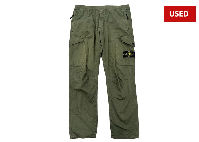 (USED) Stone Island Cargos Olive Green