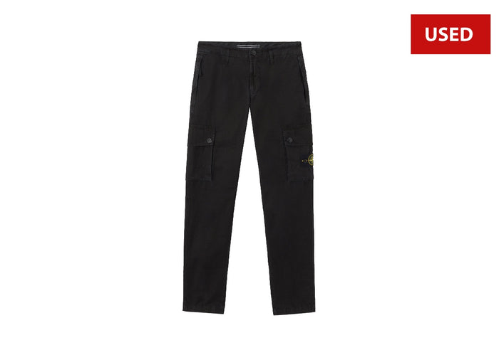 (USED) Stone Island Slim-fit cargo pants with zipper pockets