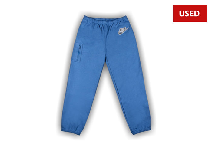 (USED) Supreme Nike Cargo Sweatpant Blue