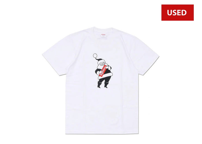 (USED) Supreme Santa Tee White (HEATCHECK ARCHIVE)