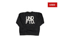 (USED) Undefeated Crewneck Black