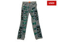 (USED) Who Decides War Blue and Green Jeans