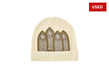 (USED) Who Decides War Window Skully Beanie 'Cream'