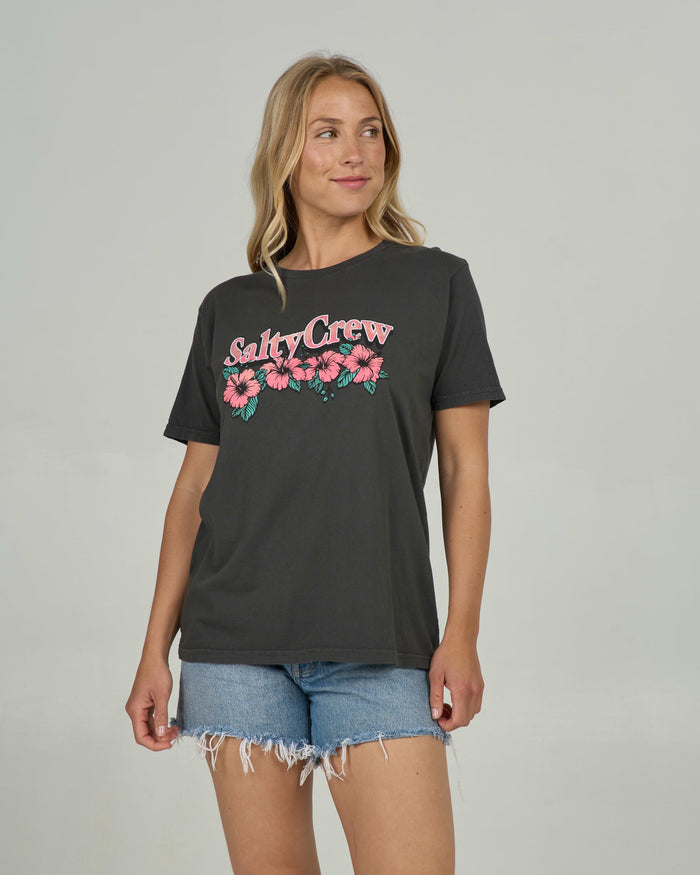 Vacation B.f. Tee - Charcoal