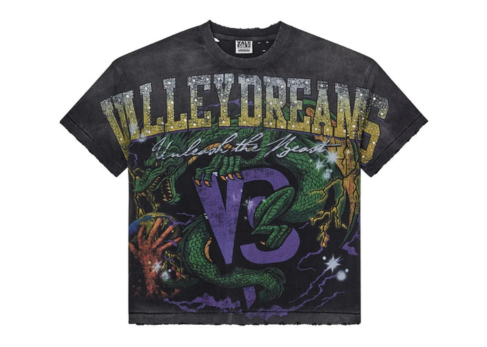 Vale Forever Enter The Dragon Bling Tee Black