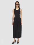 Black Vidal Crepe Jersey Skirt - Joseph