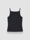 Black Viscose Knit Stretch Vest Top - Joseph