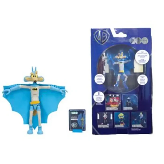 Warner Bros Mashup Figure Coyote as Batman 6 Inch