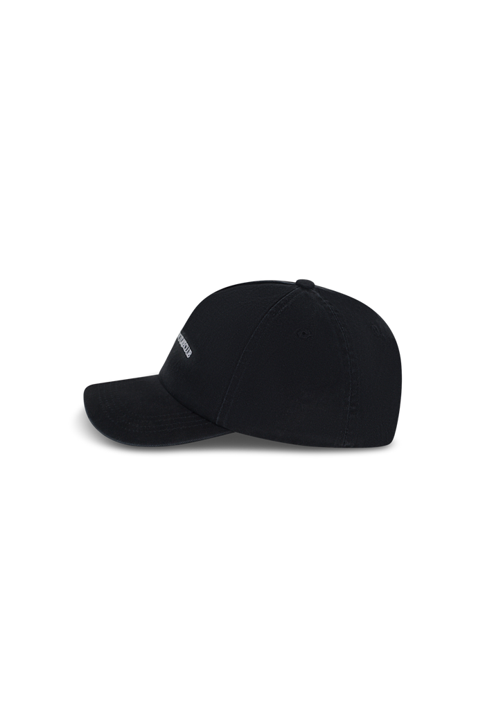 WASHED COPYRIGHT CAP - BLACK