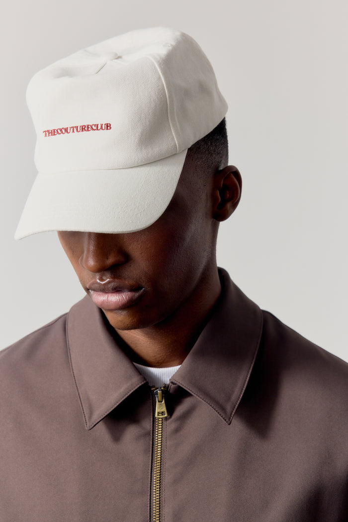 WASHED COPYRIGHT CAP - OFF WHITE