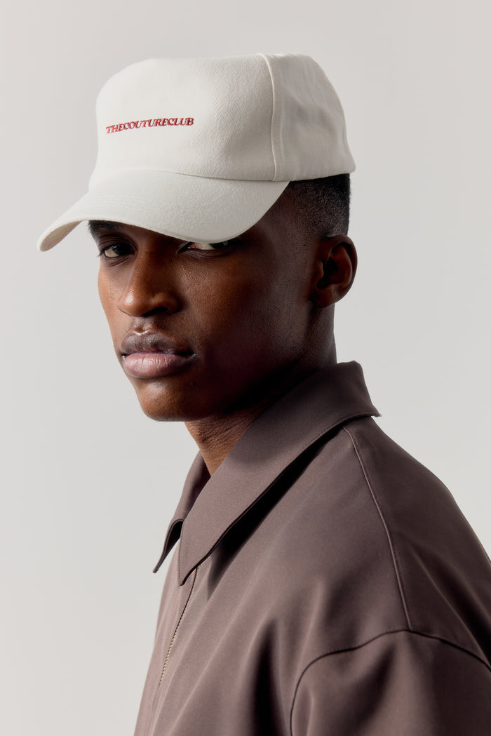 WASHED COPYRIGHT CAP - OFF WHITE