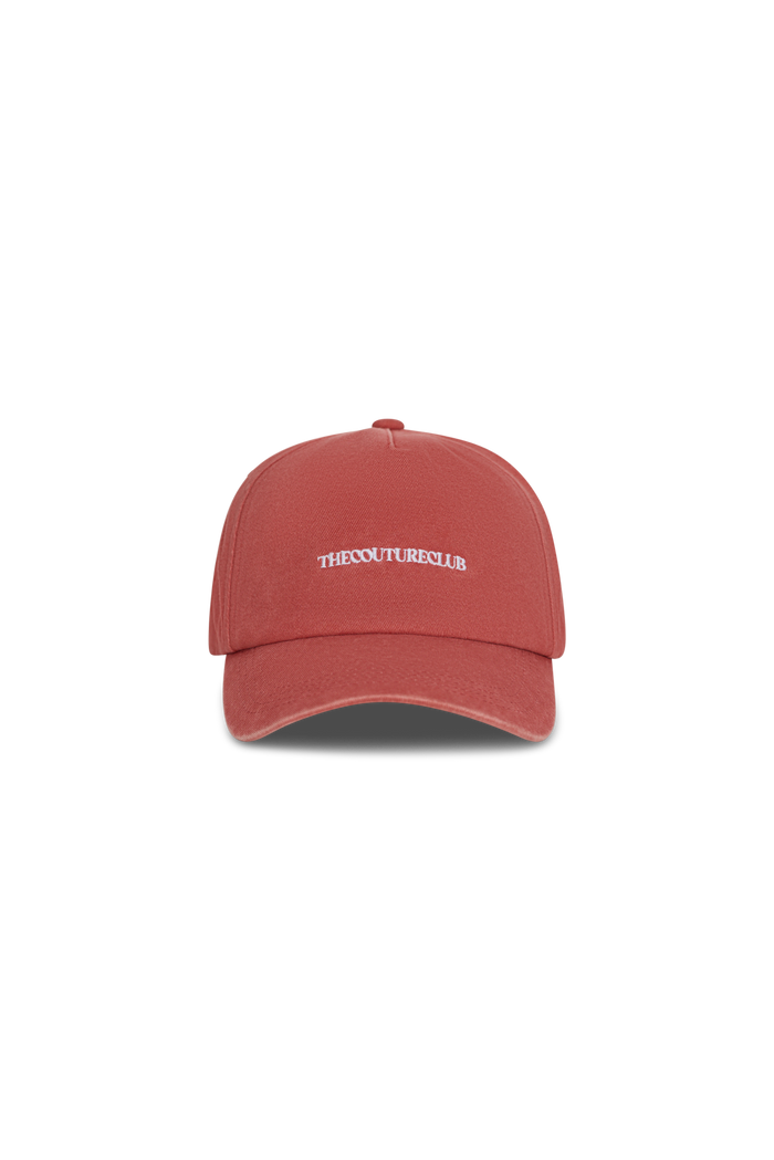 WASHED COPYRIGHT CAP - RED