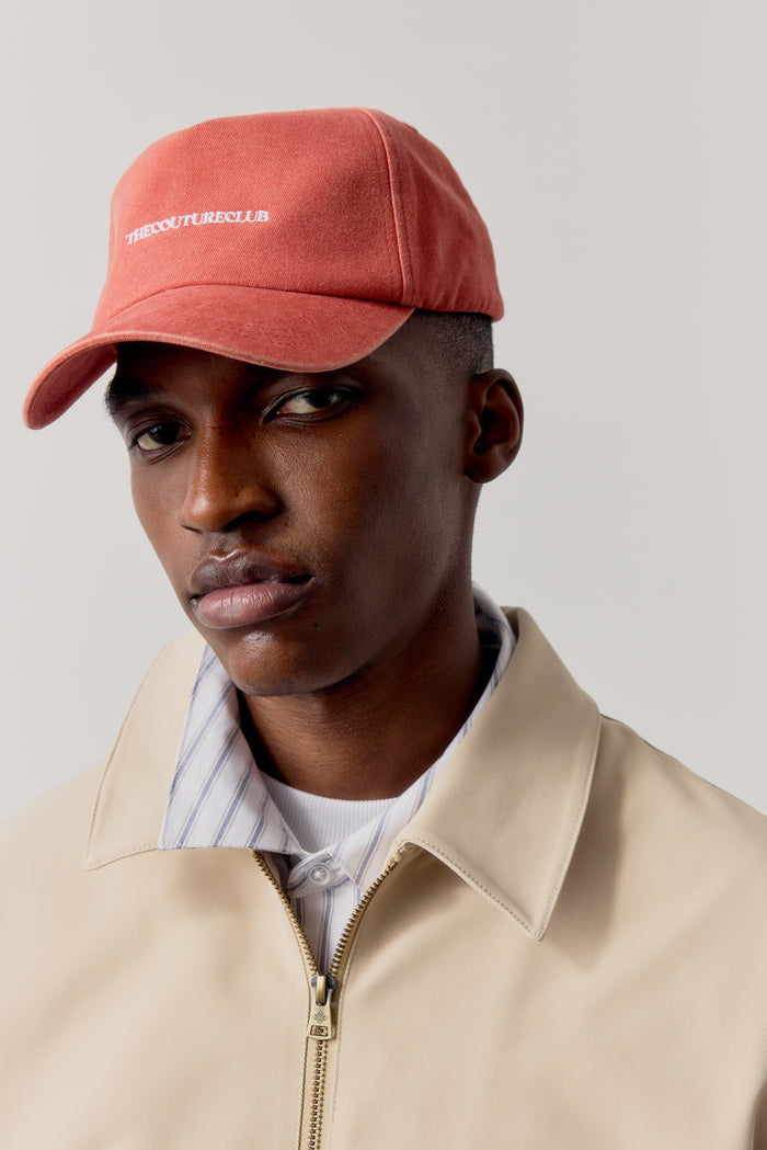 WASHED COPYRIGHT CAP - RED