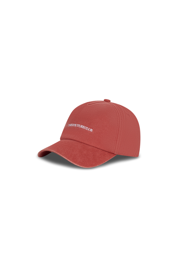 WASHED COPYRIGHT CAP - RED