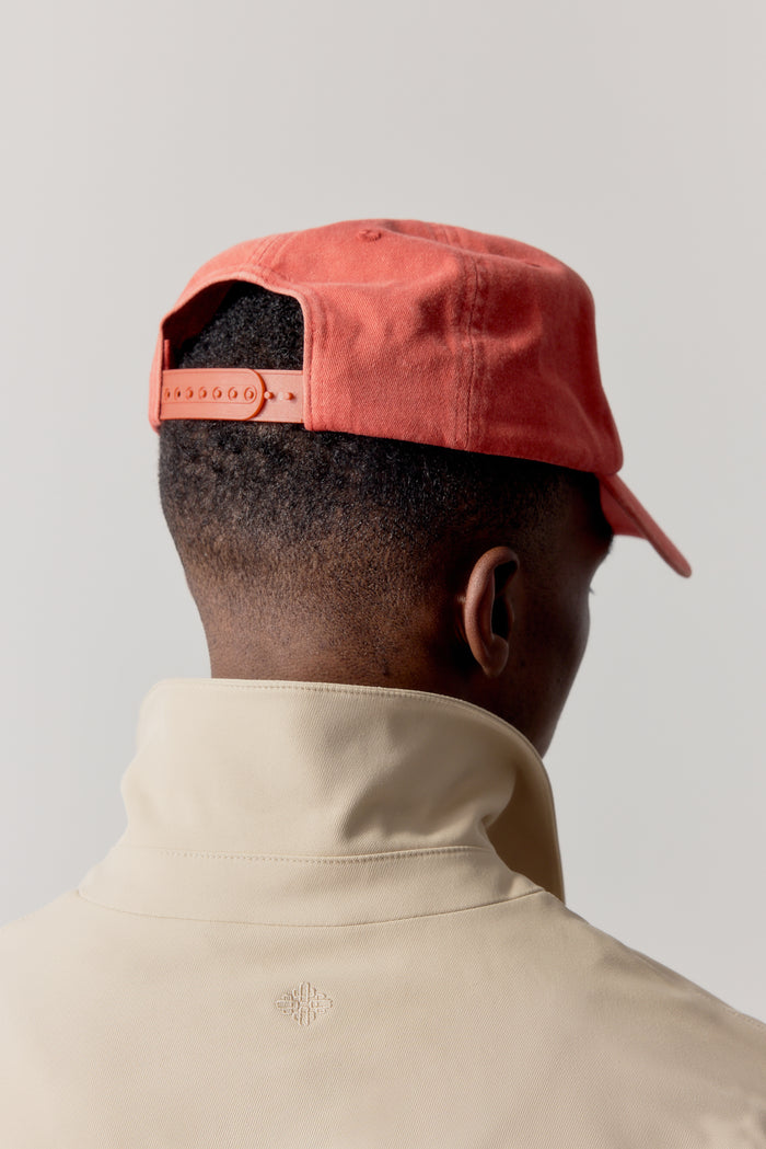 WASHED COPYRIGHT CAP - RED