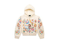 We Are Righteous Risen King Zip Up Cream
