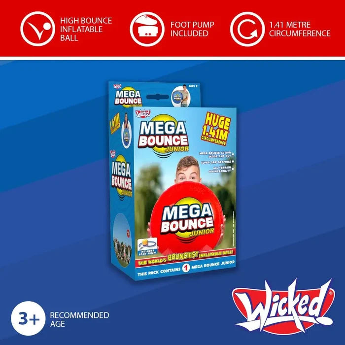 Wicked Megabounce Junior 141cm 2 Assortment