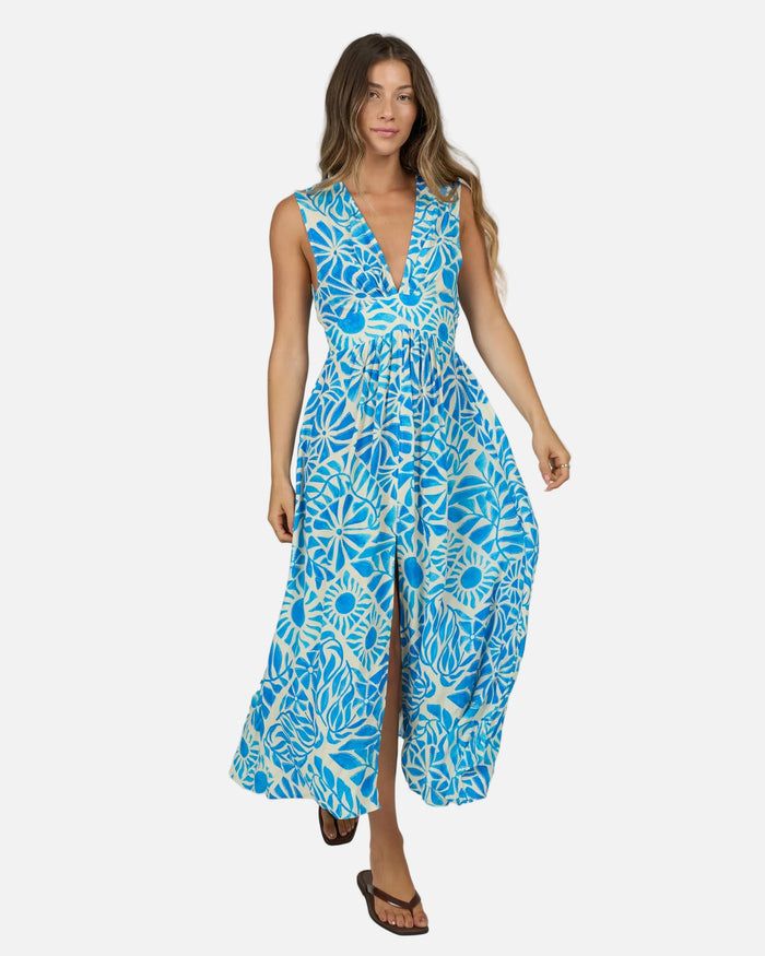 Windward Maxi Dress - Bold Blue