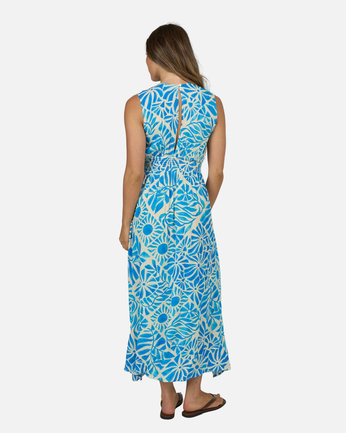 Windward Maxi Dress - Bold Blue