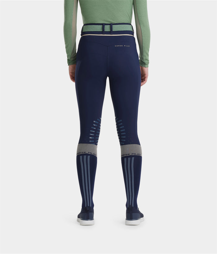 X-Aerotech | Navy | Pantalon d'équitation d'été femme | Horse Pilot
