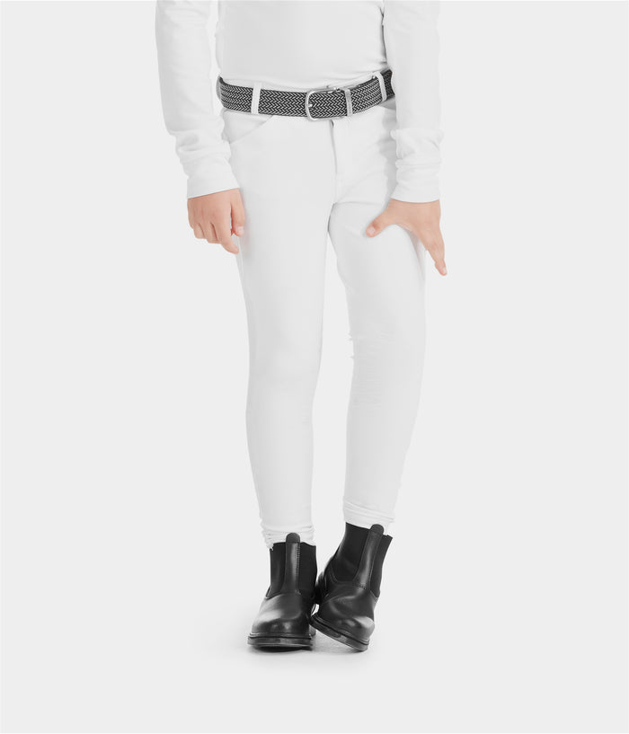 X-Design | White | Pantalon d'équitation garçon| Horse Pilot