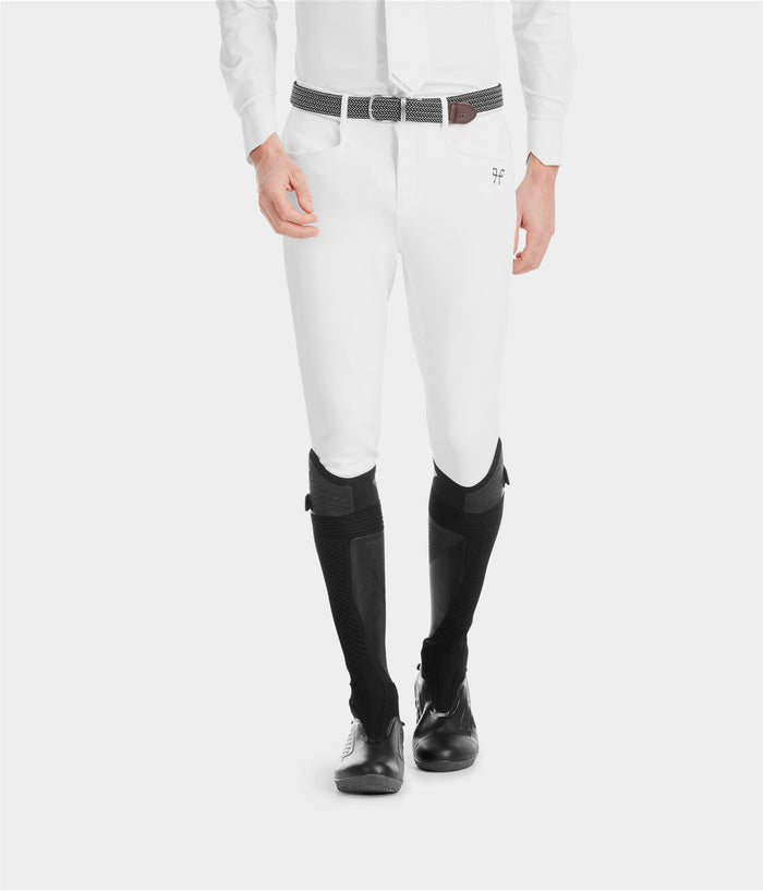 X-Grip | White | Pantalon d'équitation full grip homme| Horse Pilot