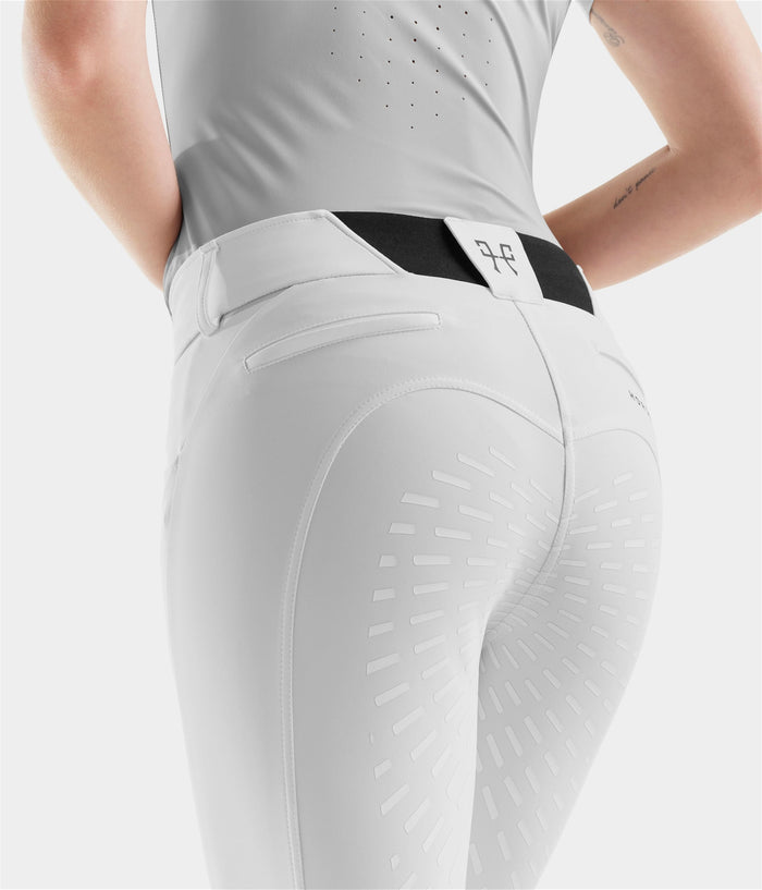 X-Grip | White | Pantalon d'équitation full grip femme| Horse Pilot
