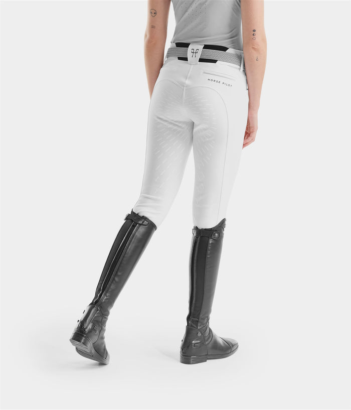 X-Grip | White | Pantalon d'équitation full grip femme| Horse Pilot