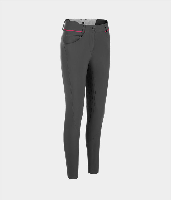 X-Grip | Grey | Pantalon d'équitation full grip femme| Horse Pilot