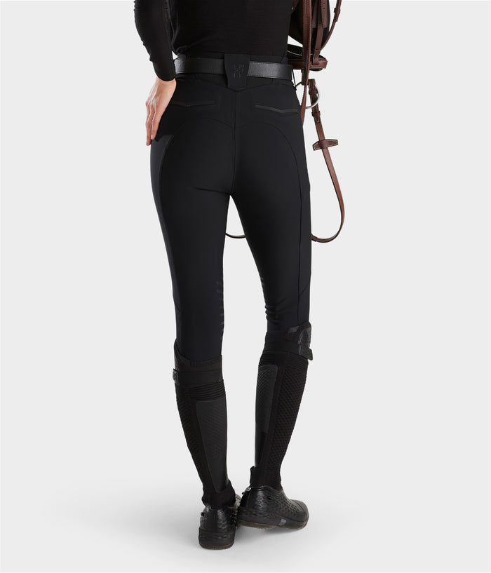 X perform ICONIC | Black | Pantalon d'équitation femme | Horse Pilot| Horse Pilot