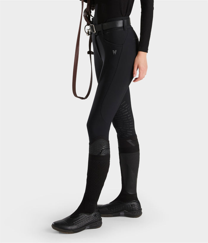 X perform ICONIC | Black | Pantalon d'équitation femme | Horse Pilot| Horse Pilot