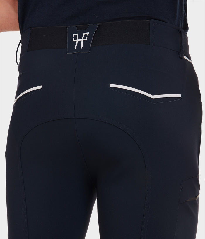 X-Perform ORGANIC | Dark Night | Pantalon d'équitation homme| Horse Pilot