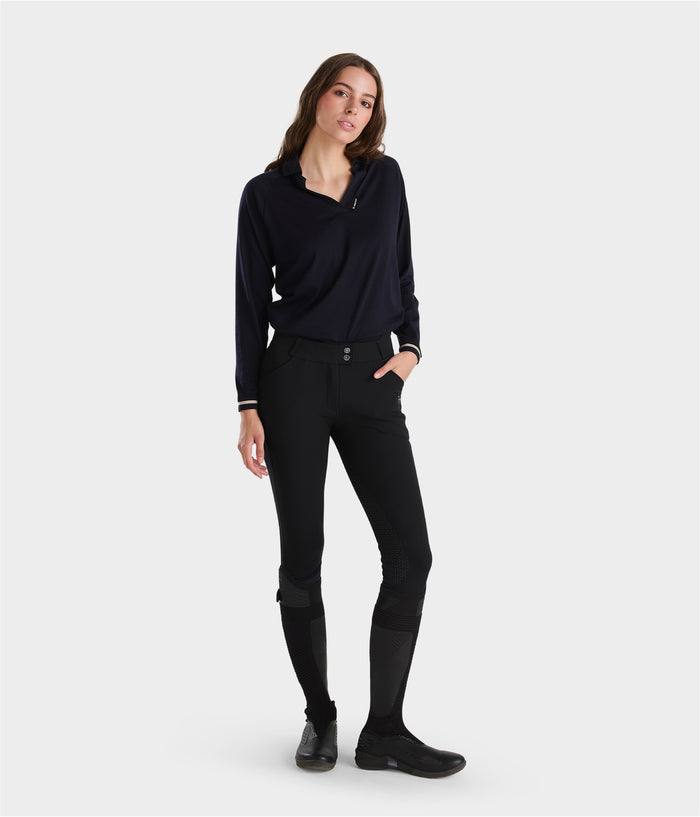 X-prime full seat | noir | Pantalon d'équitation femme | Horse Pilot