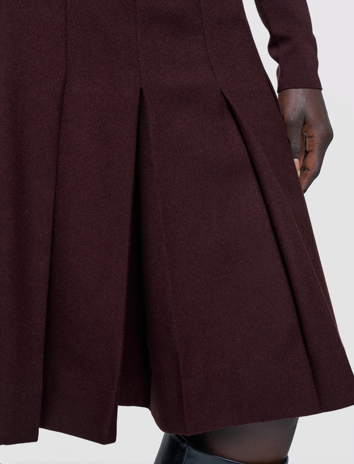 Yanis Flannel Wool Long Shorts
